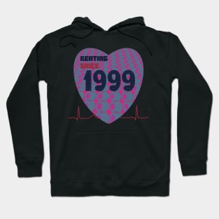 1999 - heart beating since Hoodie